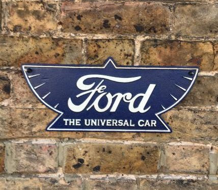 Ford Cast Iron Sign