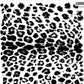 Leopard print pattern on Iron Orchid Designs 12" x 12" Catwalk stamp