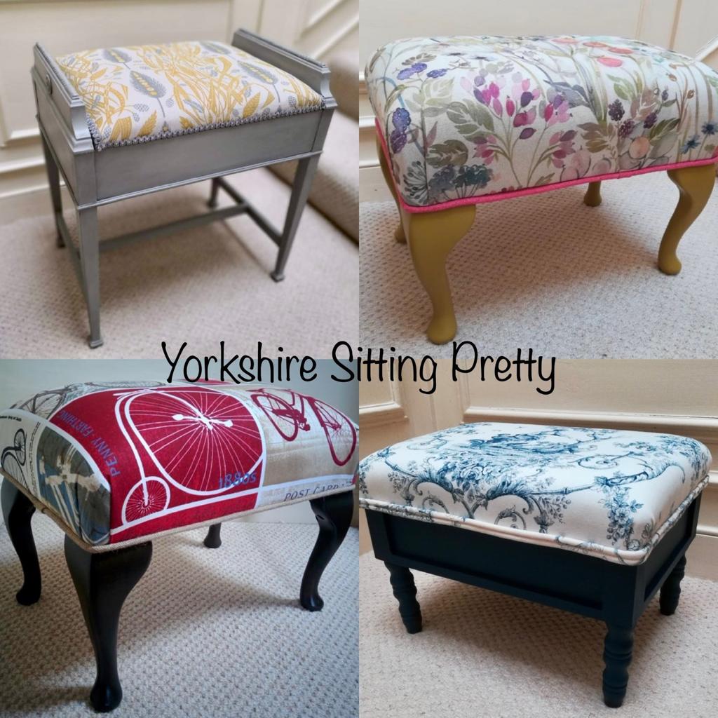 Upholstery for Beginners - Upholstering a Footstool  COMING SOON