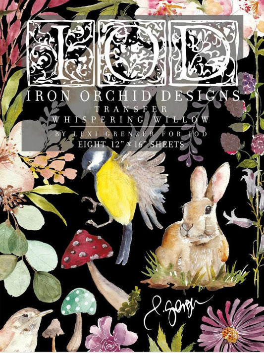 Iron Orchid Designs Millot's Pages | IOD Transfer